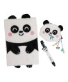 16579 Set de libreta A5 + monedero + boli borrable - Panda