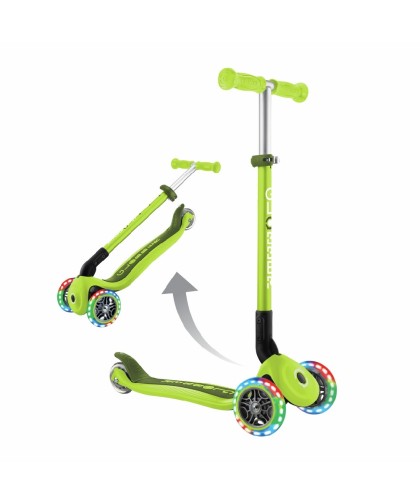 16794 Patinete Primo Foldable de Luces Verde Lima