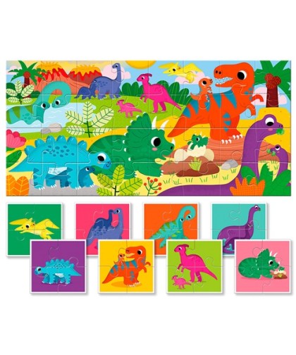 1754 Baby Puzzle Dinosaurios