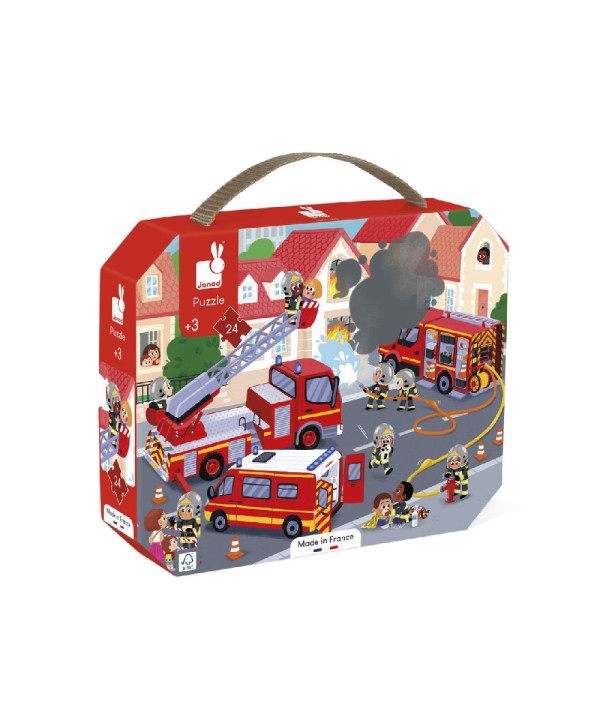 1823 Puzzle Bomberos 24 Pcs