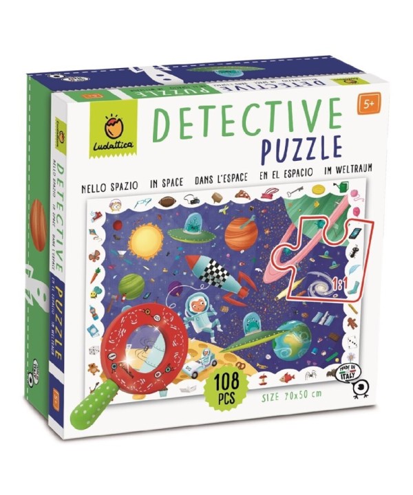 1832 Puzzle Detective En el Espacio 108 Pcs