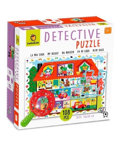 1839 Puzzle Detective Mi Casa 108 Pcs