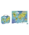 1844 Puzzle Del Mundo 100 Pcs