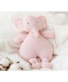 206 Peluche Elefante Rosa Algodon