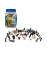 2156 Bote Animales De Granja 30Pcs