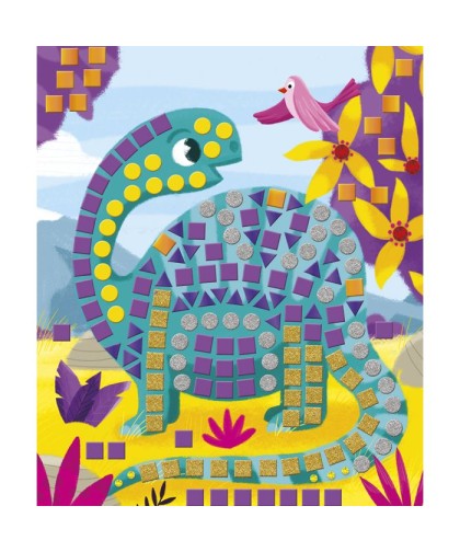 2226 Juego de Mosaicos Diseño Dinosaurios