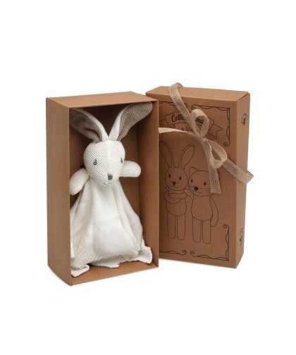 223 Doudou Conejo Blanco 25 Cm