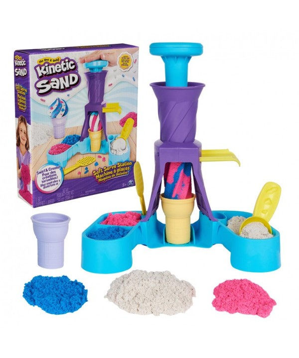 2284 Kinetic Sand Juego de Helados Suaves