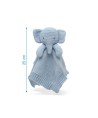 227 Doudou Elefante Azul Algodon