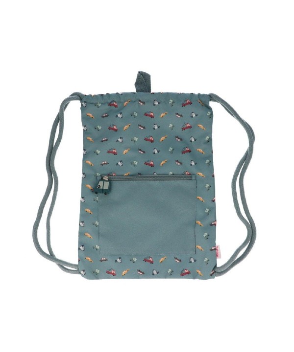 2376 Mochila Saco Impermeable Vintage Cars