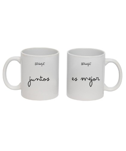 2539 Set de 2 tazas Iconic - Juntos es mejor