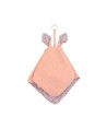 254 Doudou Kangaroo BIBS Liberty Eloise Blush