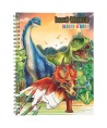 2672 Dino World libro de colorear con lápices