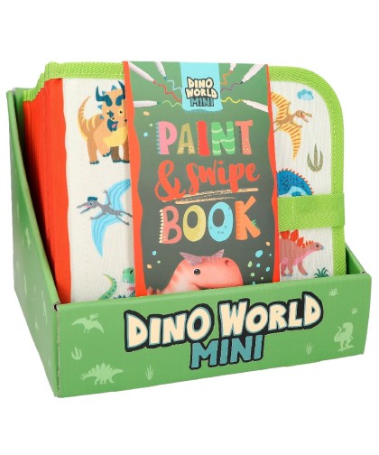 2687 Dino World libro para pintar y borrar