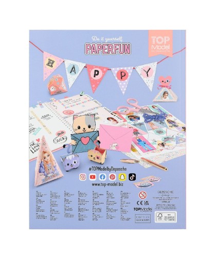 2704 TOP Model DIY Paper Fun Book