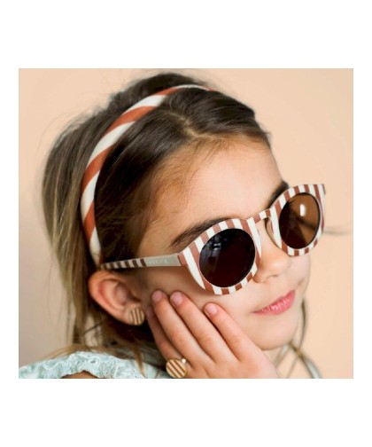 2913 Gafas de Sol Infantil Polarizadas Classic Stripes Atlas + Tierra (3-8años)