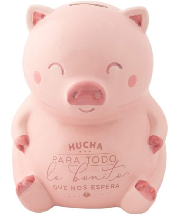 3359 Hucha Cerdito Para Todo Lo Bonito Que Nos Espera