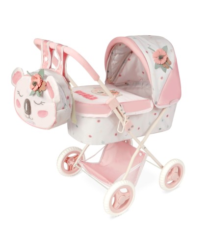 3742 Carro Muñeca Plegable Con Mochila Muñeca