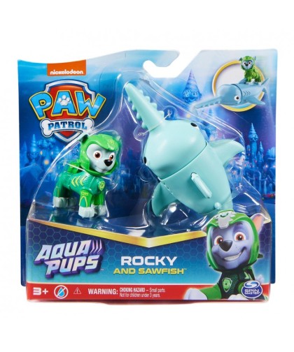 3801 Patrulla Canina Aqua Pups Rocky Sawfish