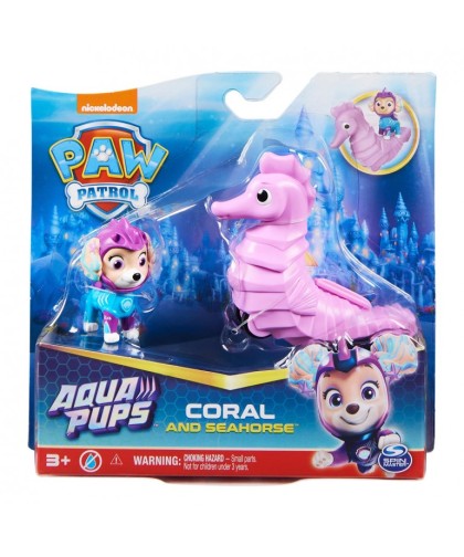 3805 Patrulla Canina Aqua Pups Coral Seahorse