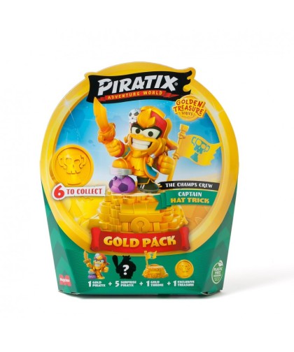 3928 Piratix Golden Treasure Gold Pack