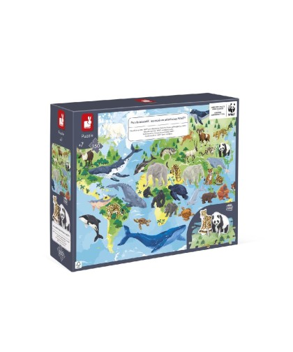 3965 Puzzle educativo Especies 350 Pcs