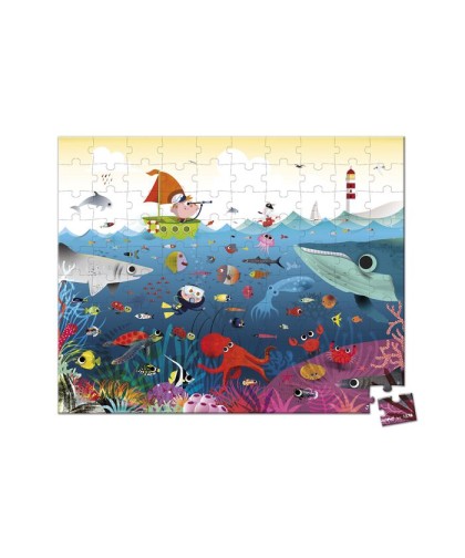 3986 Puzzle El Mundo Submarino 100 Pcs