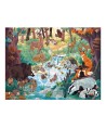 3995 Puzzle Huellas de Animales 81 Pcs