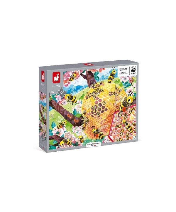 3998 Puzzle La Vida de las Abejas 100 Pcs