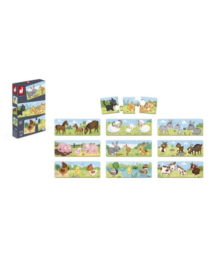 4017 Trionimo de Animales de 30 Pcs