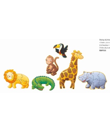 4059 Puzzle Evolutivo Oustiti Y Su Amigos