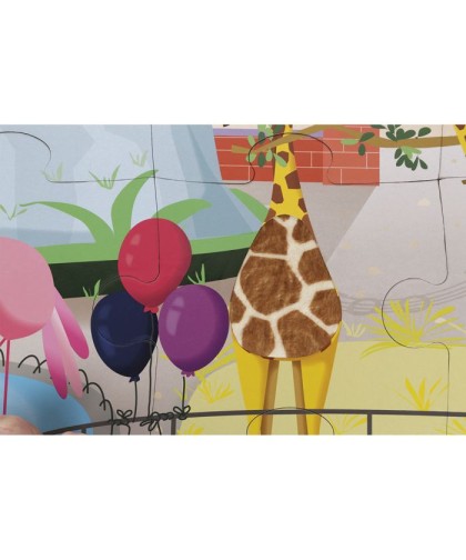 4344 Puzzle Tactil Los Animales Domesticos