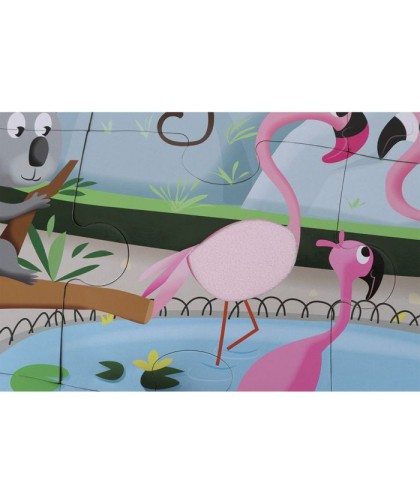 4345 Puzzle Tactil Los Animales Domesticos