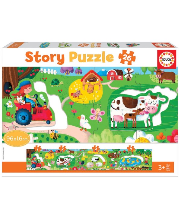 436 Puzzle Historia La Granja 26 Pcs