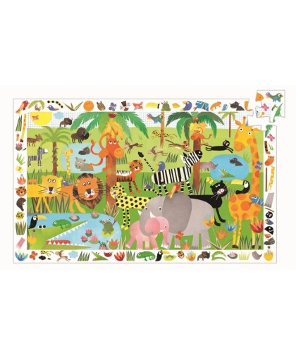 4504 Puzzle Observacion Jungla 35 Pcs