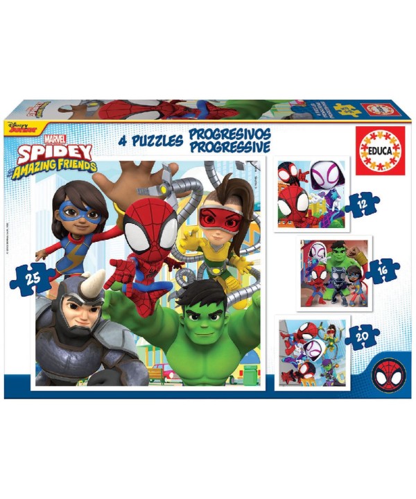 449 Puzzle Progresivo Spidey y Amigos