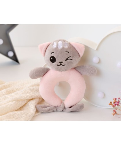 460 Sonajero Peluche Gatito