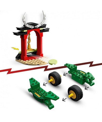 Lego Ninjago Moto Callejera Lloyd