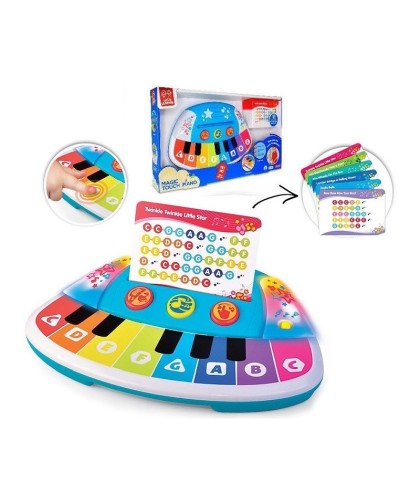 5668 Piano Infantil con Partituras