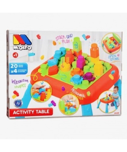 5707 Mesa Actividades con Bloques 20 Pcs