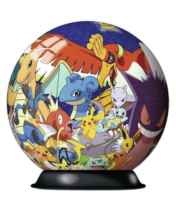 6253 Puzzle 3D Bola Pokemon