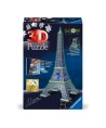 6255 Puzzle 3D Torre Eiffel Glow Dark 50 Aniversario