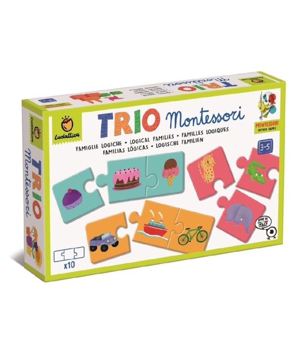 6525 Trio Logic Montessori - Familias Lógicas