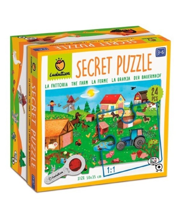 6534 Secret Puzzle - La Granja 24 Pcs