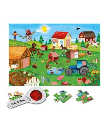 6535 Secret Puzzle - La Granja 24 Pcs