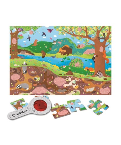 6543 Secret Puzzle - Arriba y Abajo 24 Pcs