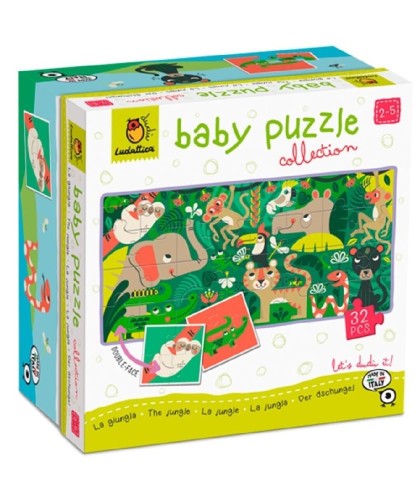 6555 Baby Puzzle - La Jungla 32 Pcs