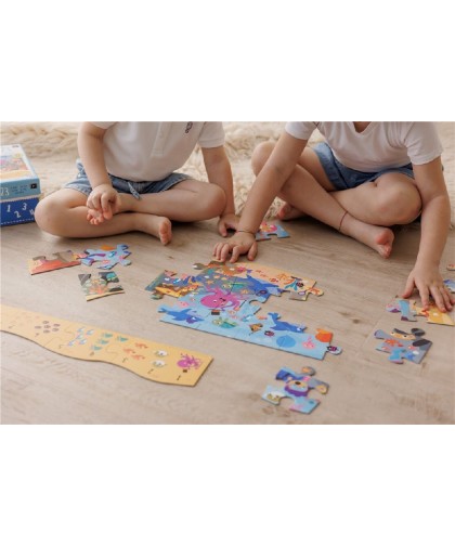 6566  Puzzle 123 - El Mar 25 Pcs