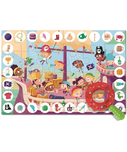 6574 Puzzle Zoom - Los Piratas