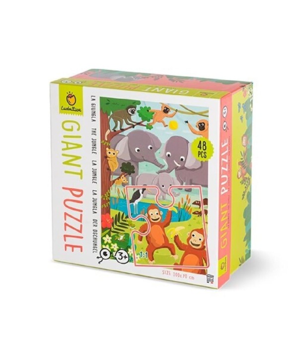 6578 Puzzle Gigante- La Jungla 48 Pcs